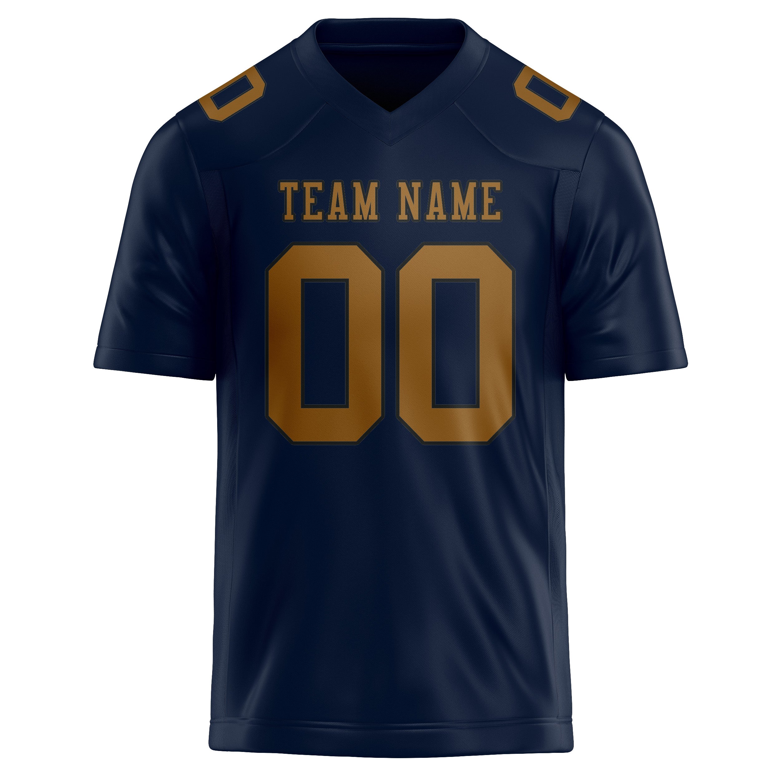 Maßgeschneidertes Professionelles Stahlblau Khaki Rugbytrikot