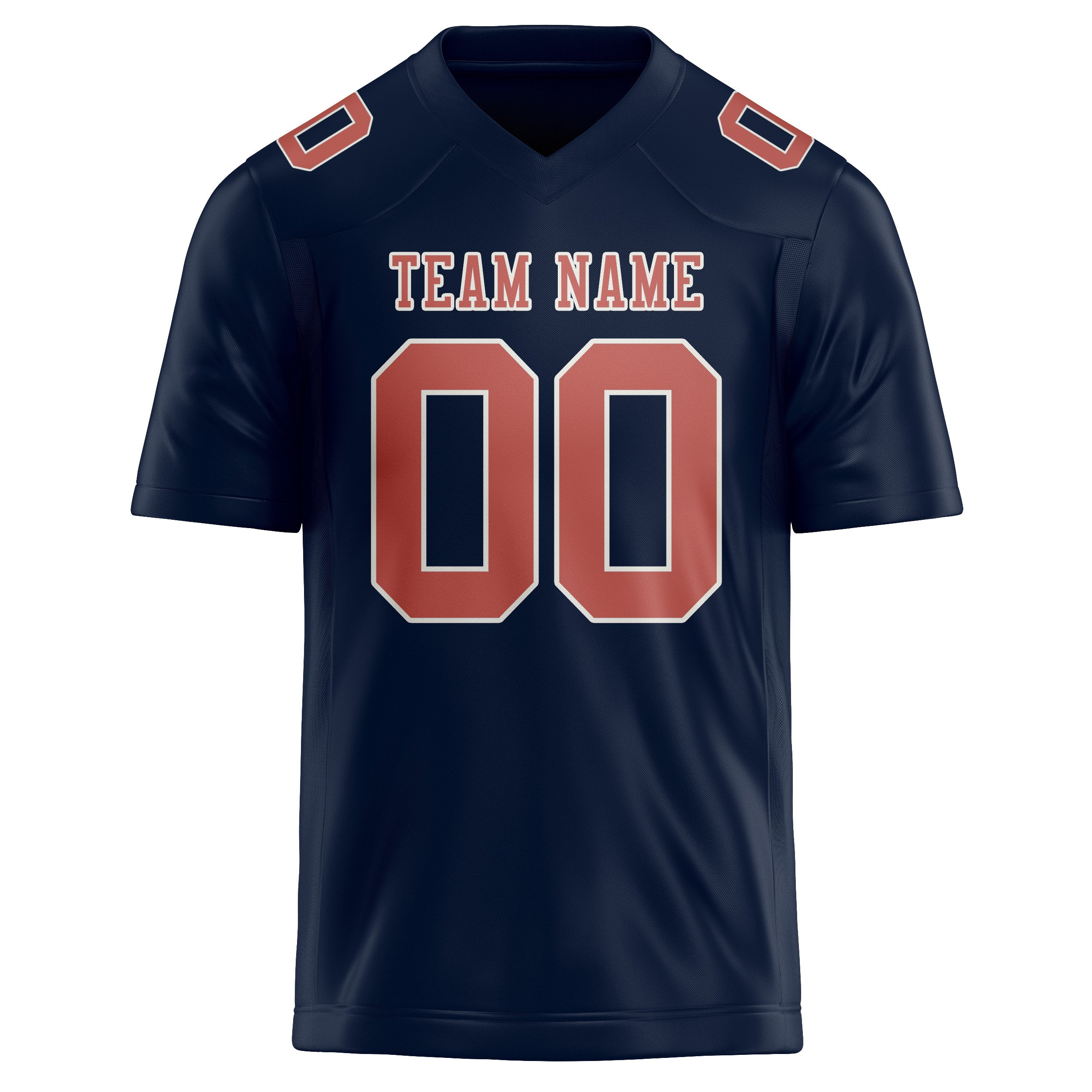 Maglia da rugby professionale Steel Blue Copper Rose realizzata su misura