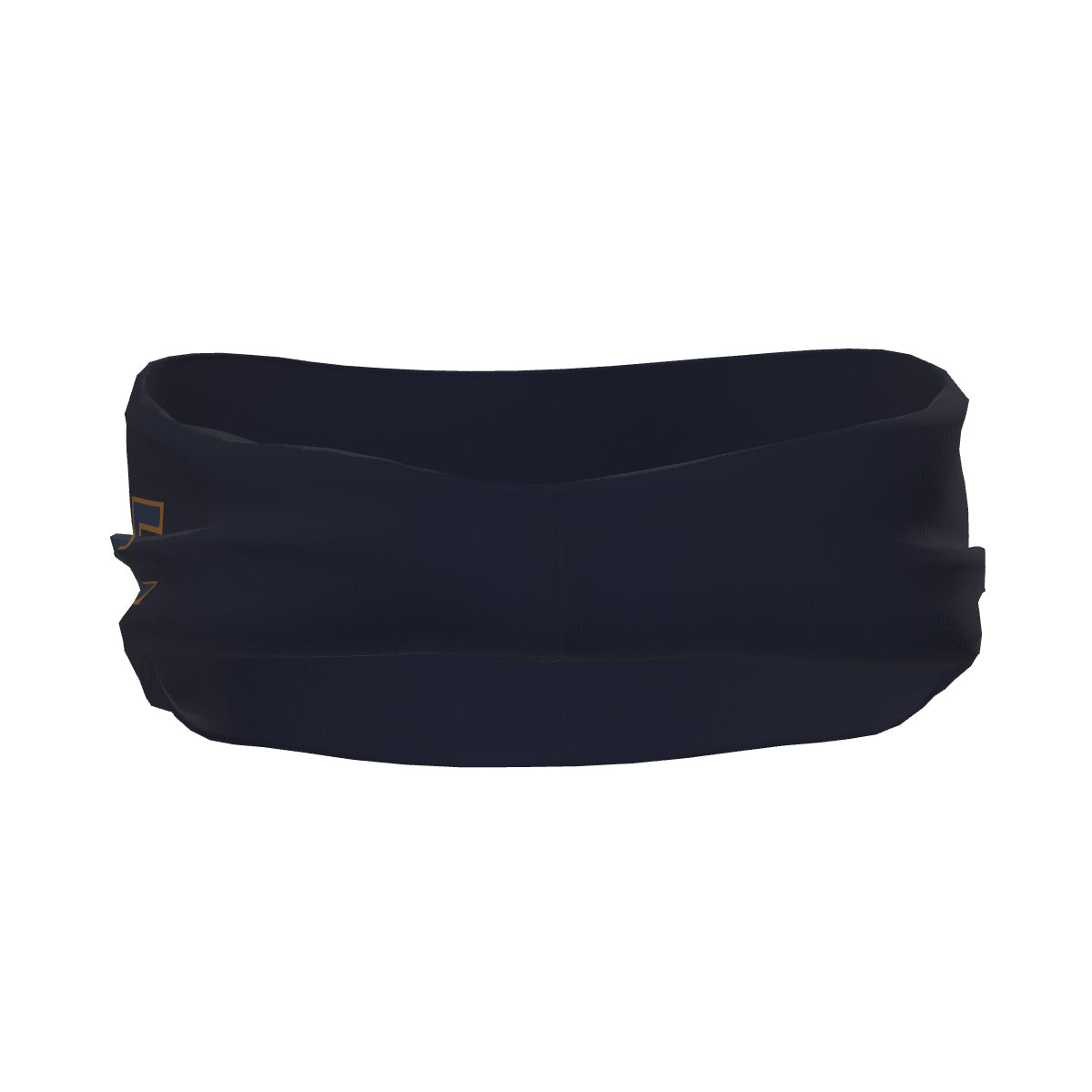Maßgeschneidertes Stahlblau Marineblau Sport Stirnband