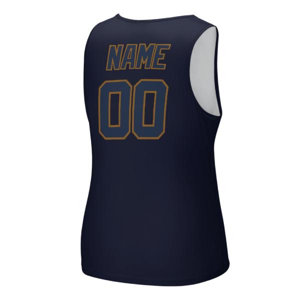 Maßgeschneidertes Stahlblau Marineblau Herren Tanktop