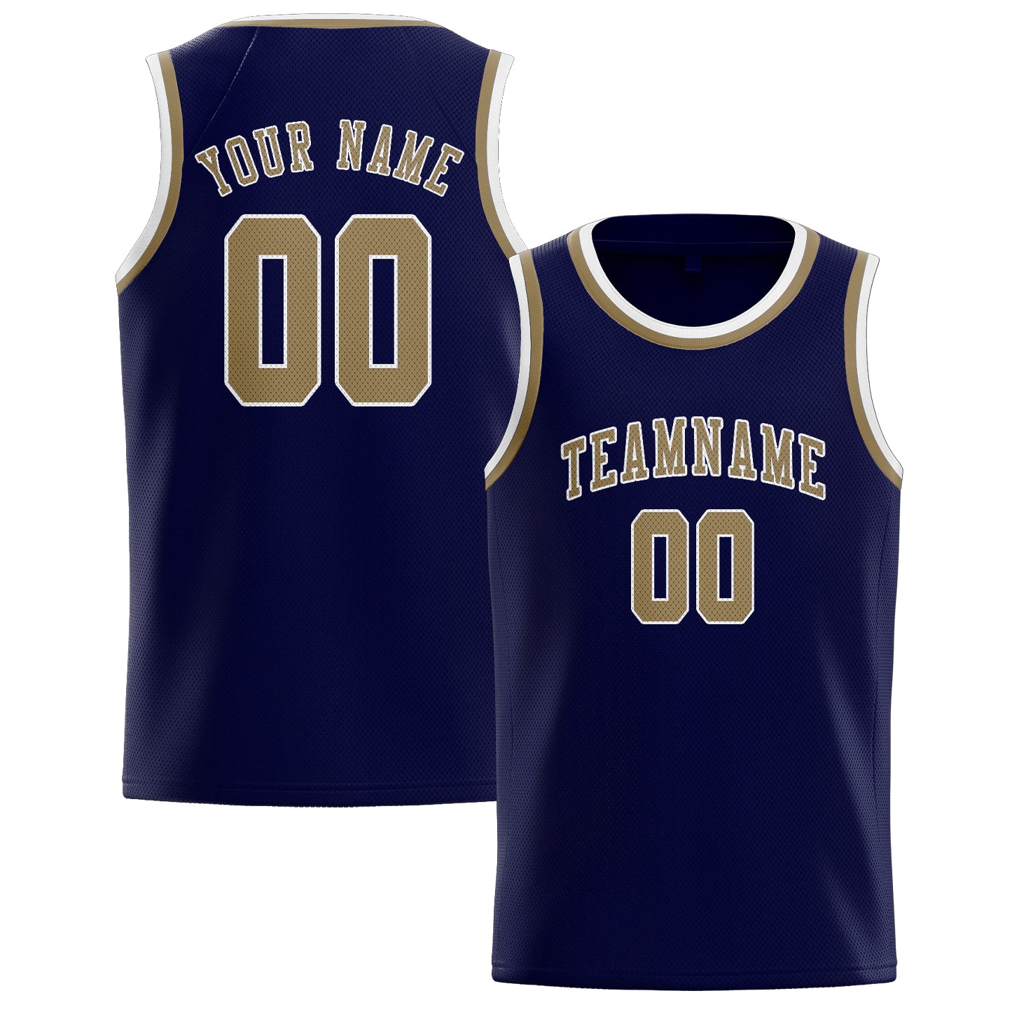 Benutzerdefiniertes Professionelles Stahlblau Hellkhaki Basketballtrikot