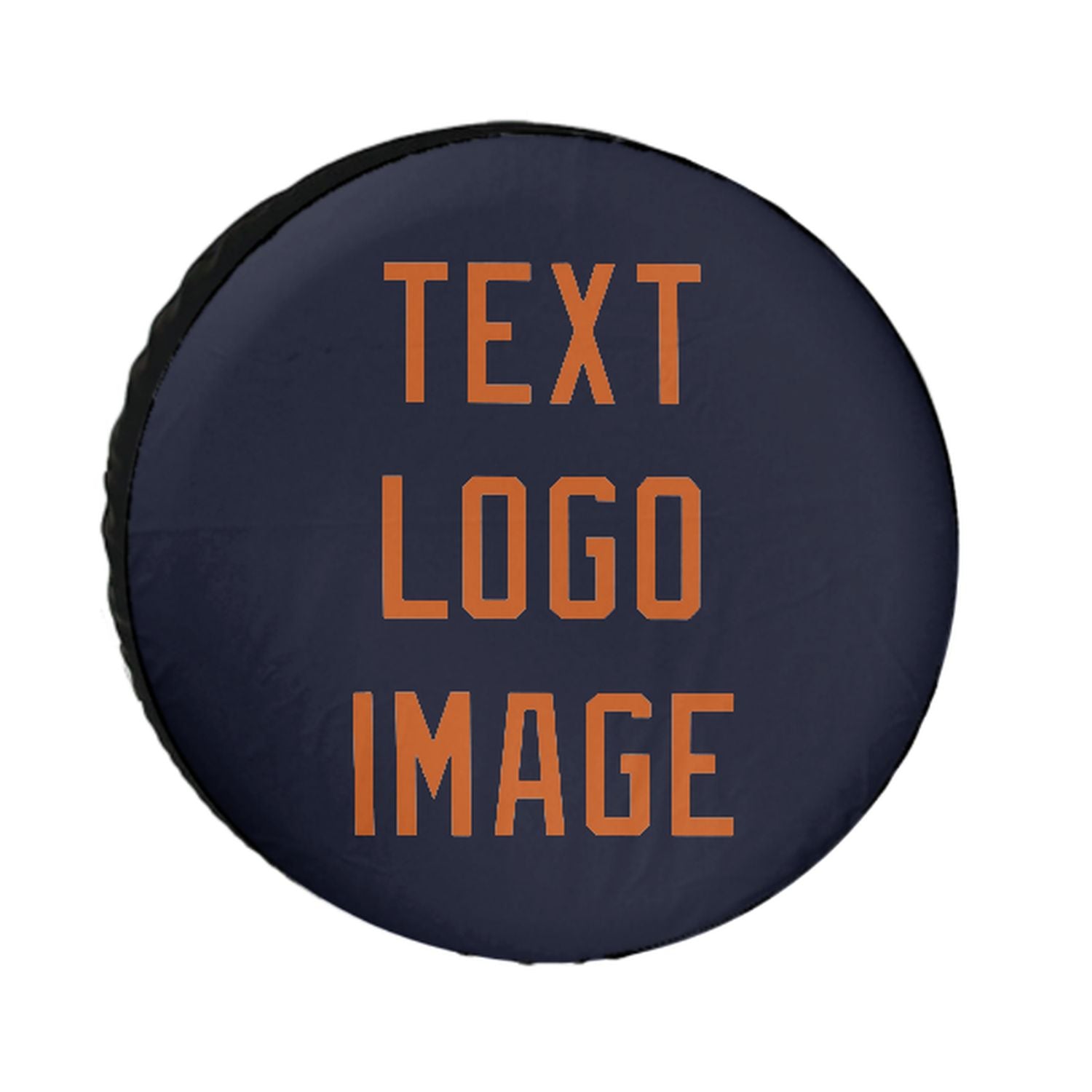 Maßgeschneidertes Stahlblau Orange LKW Reifen