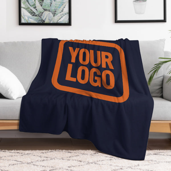Maßgeschneidertes Stahlblau Orange Decke