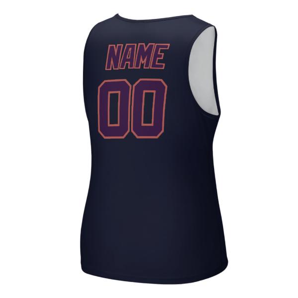 Maßgeschneidertes Stahlblau Lila Herren Tanktop