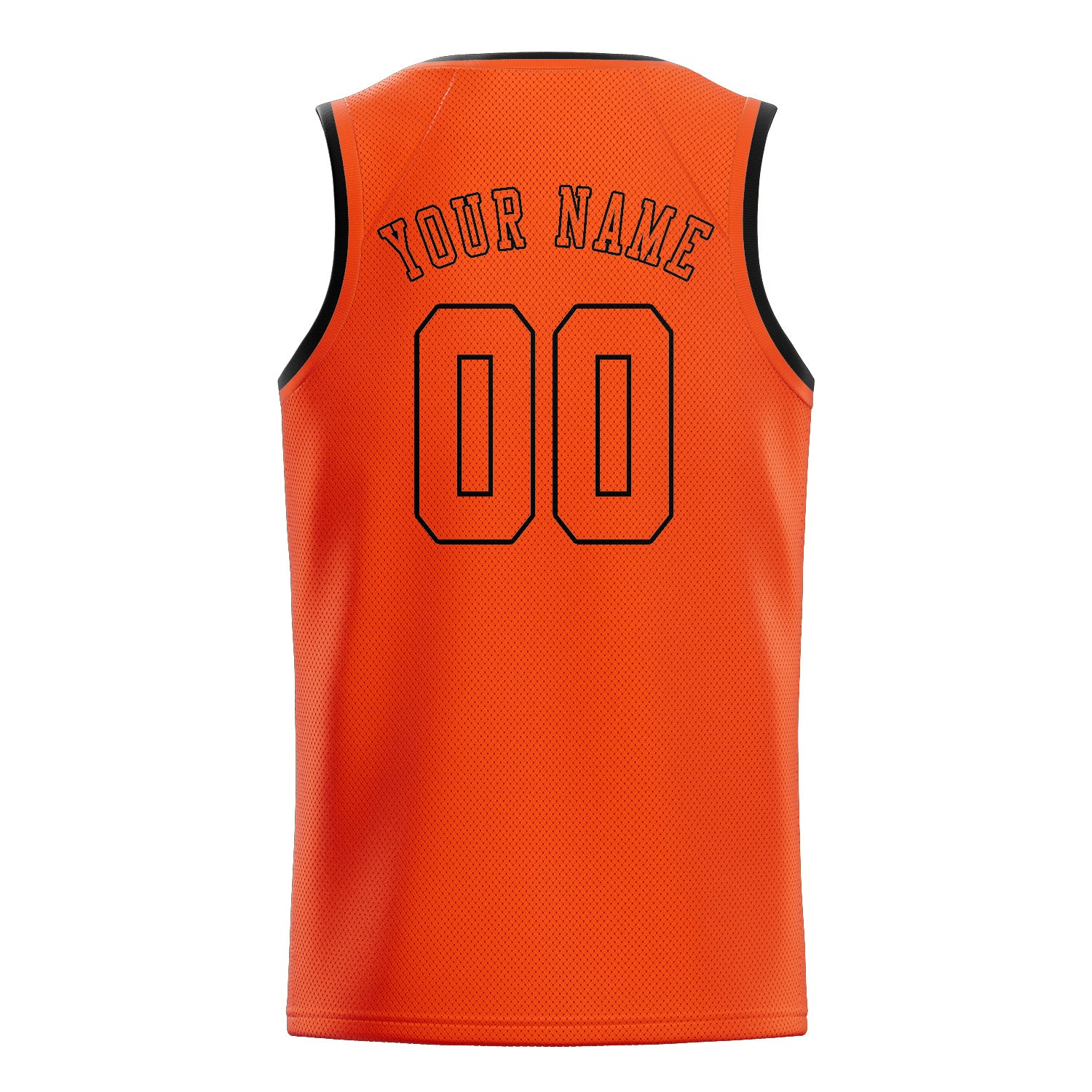 Benutzerdefiniertes Professionelles Orangerot Orangerot Basketballtrikot