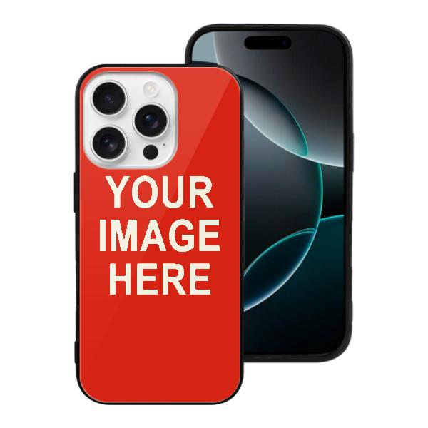 Custodia per telefono personalizzata arancione rossa beige