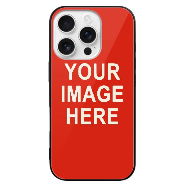 Custodia per telefono personalizzata arancione rossa beige