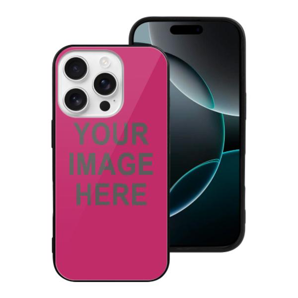 Custodia per telefono personalizzata rosa grigio scuro
