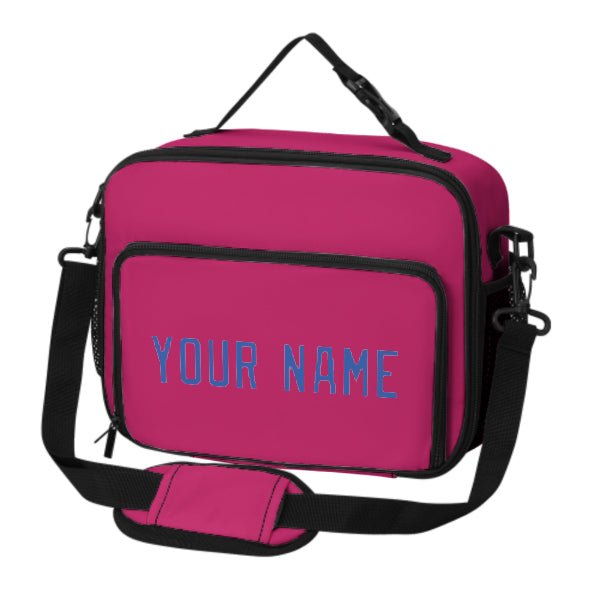 Maßgeschneidertes Rosarot Sky Blue Lunch-Tasche
