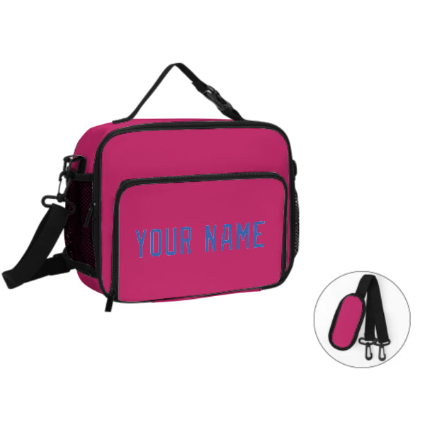 Maßgeschneidertes Rosarot Sky Blue Lunch-Tasche