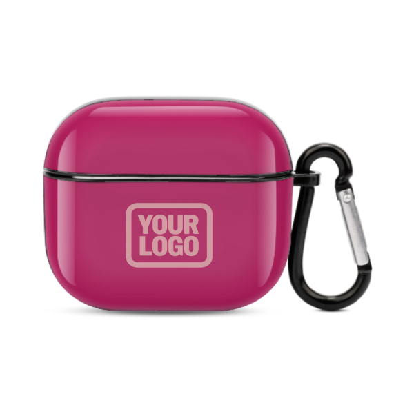 Maßgeschneidertes Rosarot Rosa AirPods-Hülle (3. Generation)