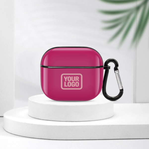 Maßgeschneidertes Rosarot Rosa AirPods-Hülle (3. Generation)