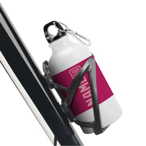 Maßgeschneidertes Rosarot Rosa Sportflasche