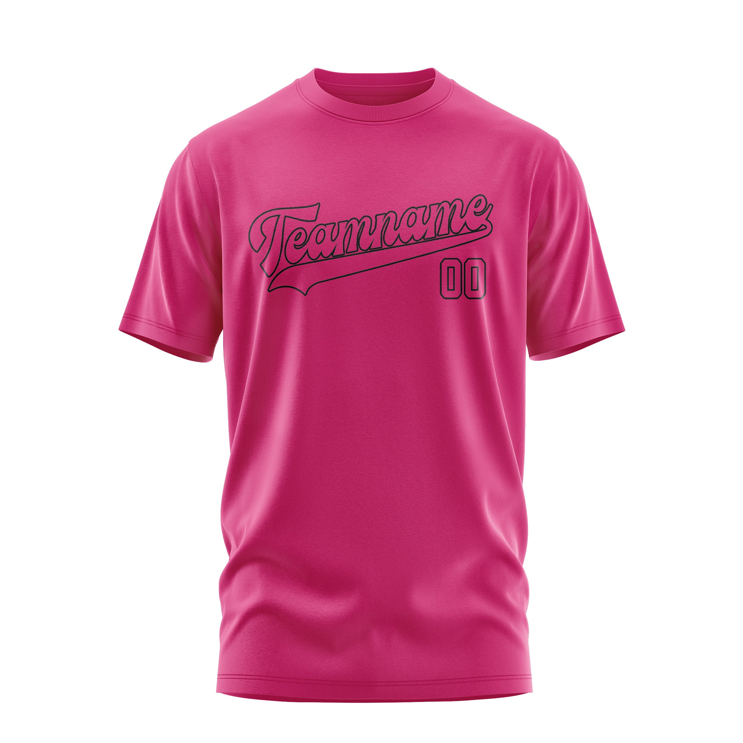 Maßgeschneidertes Rosarot Rosarot T-Shirt