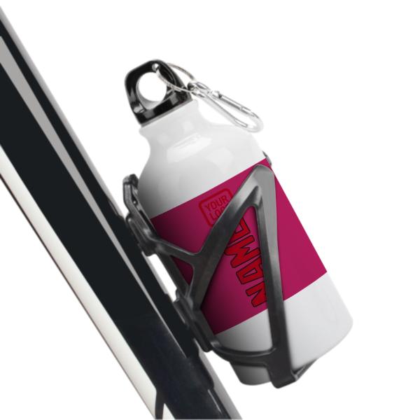 Maßgeschneidertes Rosarot Rot Sportflasche