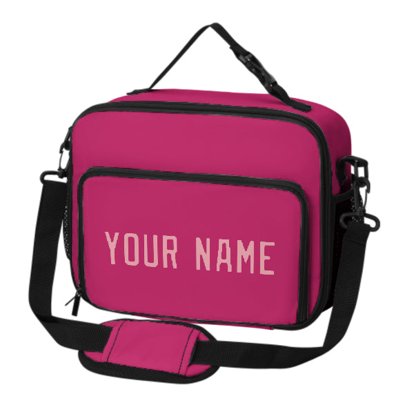 Maßgeschneidertes Rosarot Light Pink Lunch-Tasche