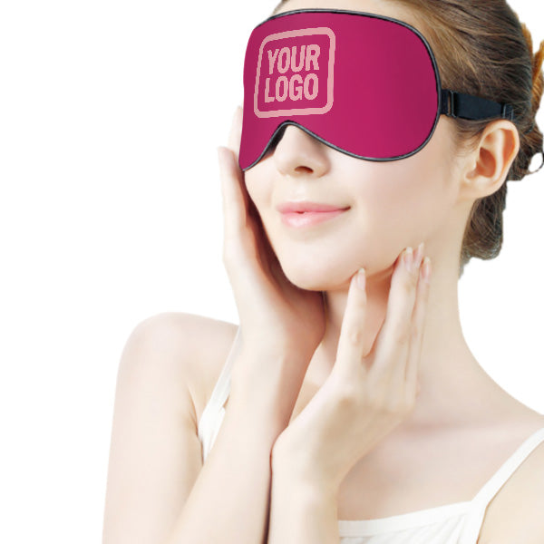 Maßgeschneidertes Rosarot Rosa Schlafmaske
