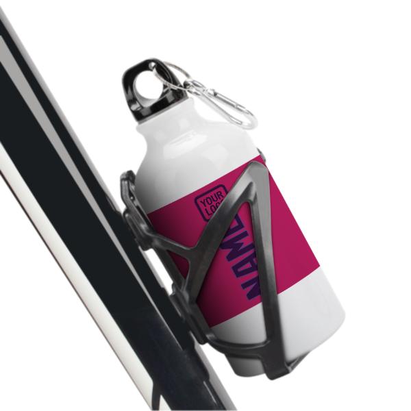 Maßgeschneidertes Rosarot Lila Sportflasche