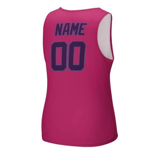 Maßgeschneidertes Rosarot Lila Herren Tanktop