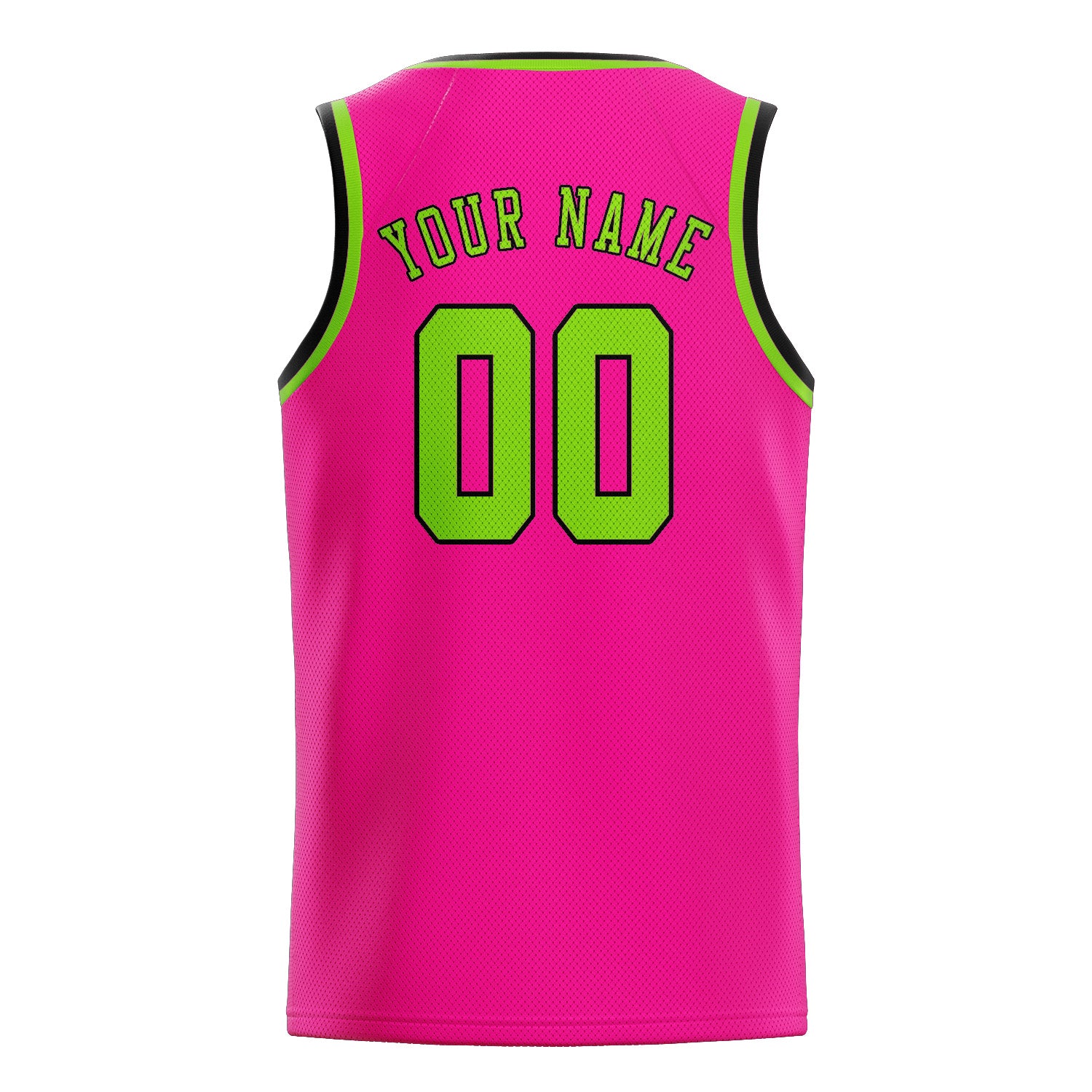 Benutzerdefiniertes Professionelles Rosarot Smaragdgrün Basketballtrikot