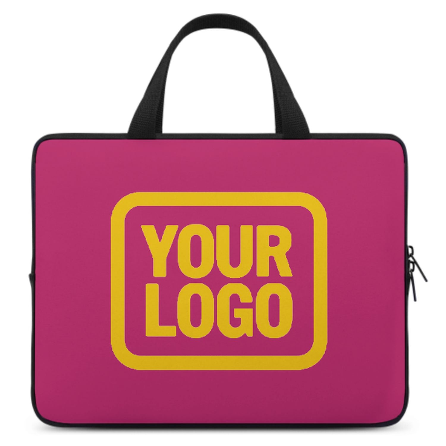 Maßgeschneidertes Rosarot Gold Laptop Tasche