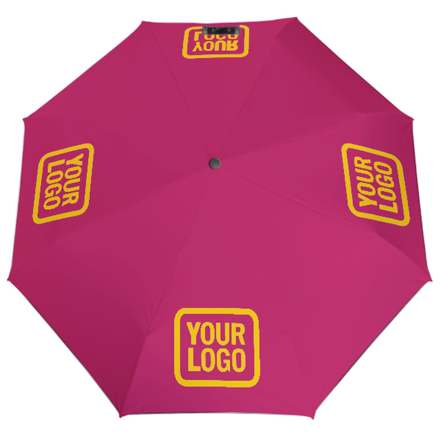 Ombrello automatico personalizzato in oro rosa
