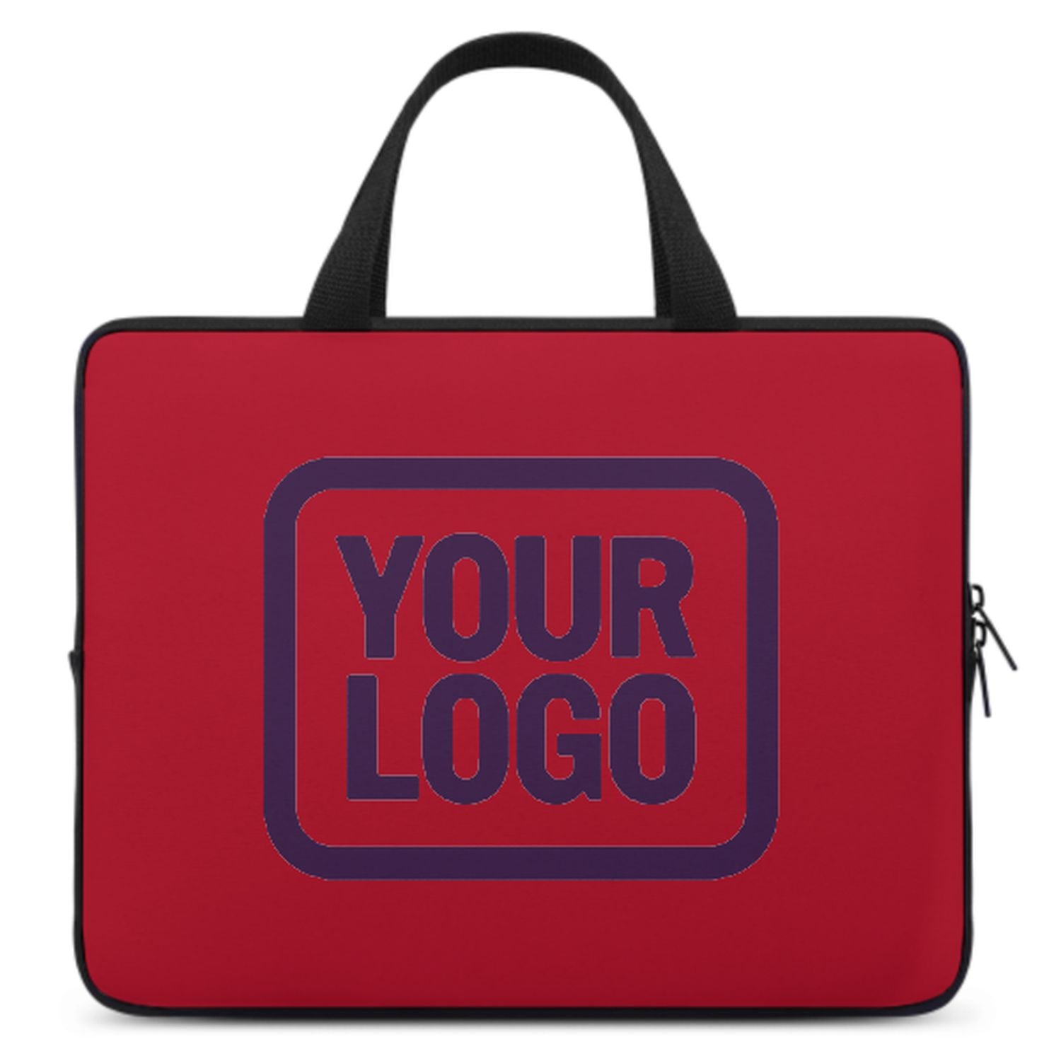 Maßgeschneidertes Rot Purple Laptop Tasche