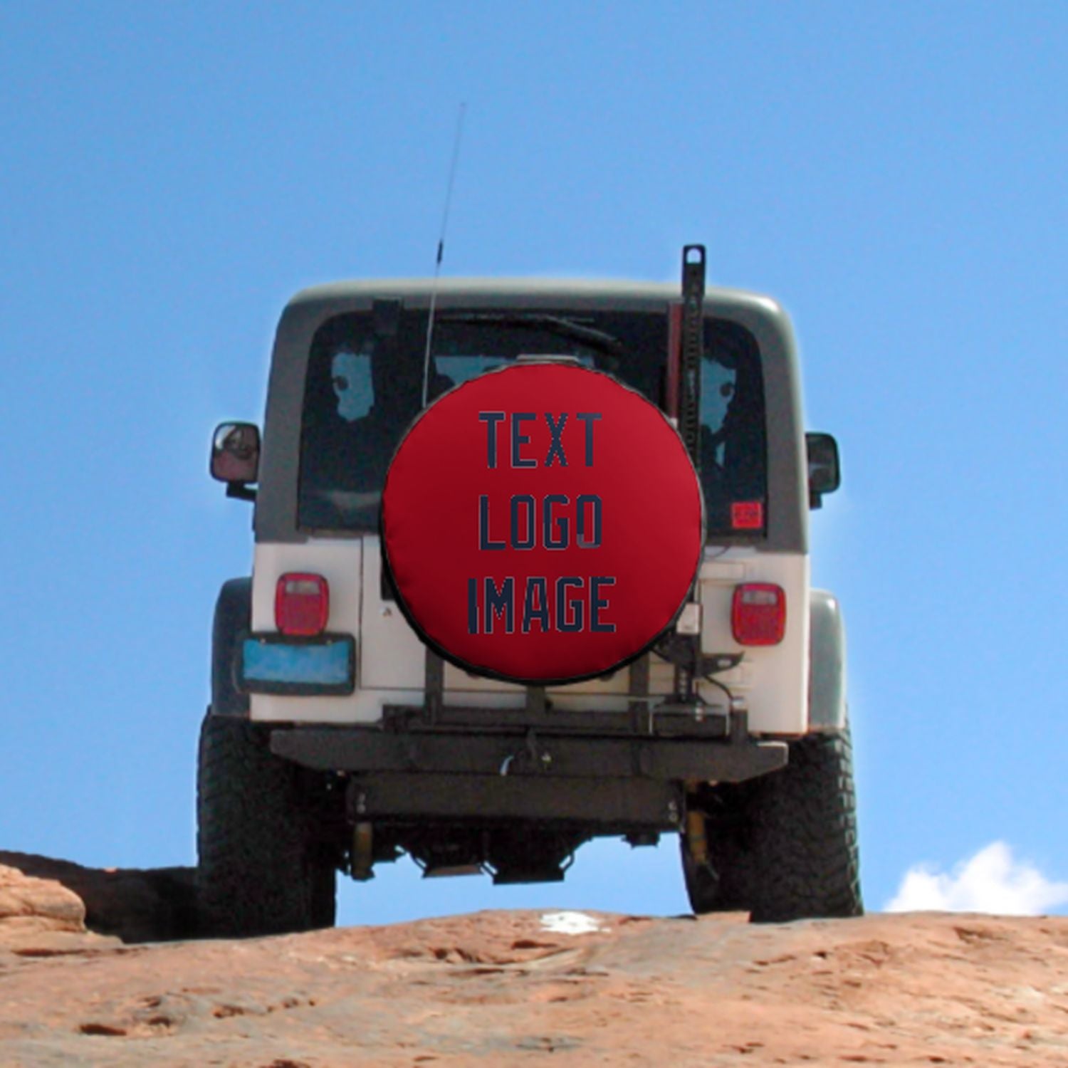 Maßgeschneidertes Rot Marineblau LKW Reifen