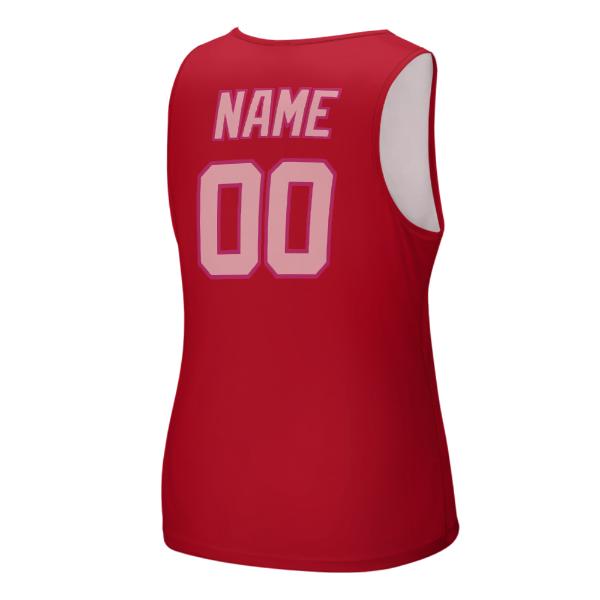 Maßgeschneidertes Rot Rosa Herren Tanktop