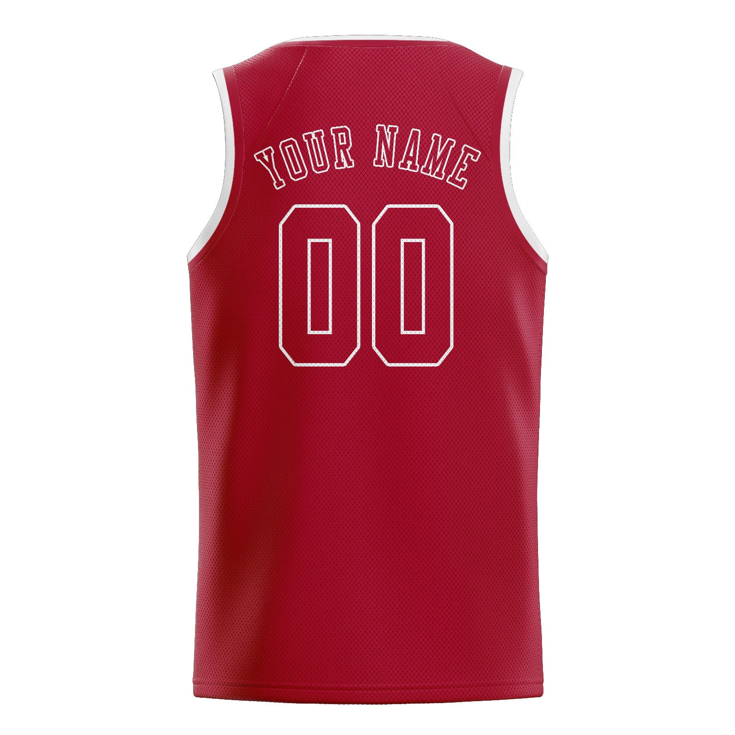Benutzerdefiniertes Professionelles Rot Rot Basketballtrikot