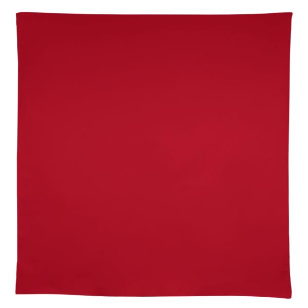 Maßgeschneidertes Rot Schwarz Quadratische Tischdecke