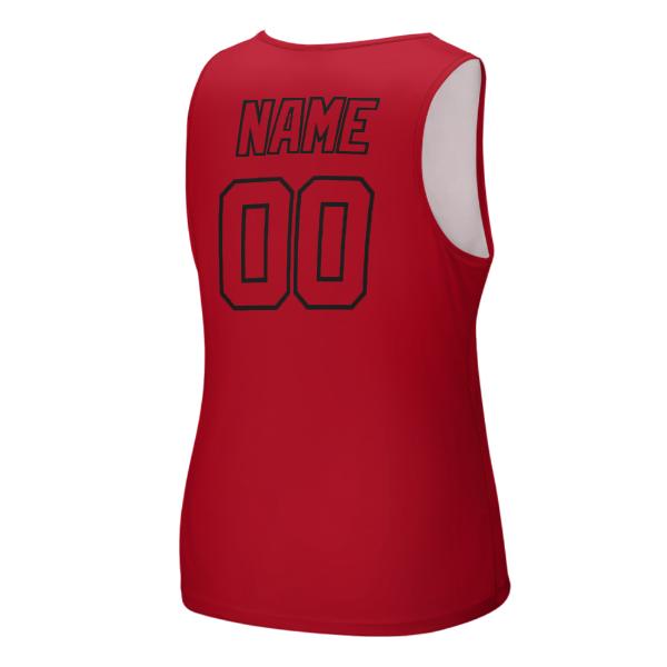 Maßgeschneidertes Rot Rot Herren Tanktop