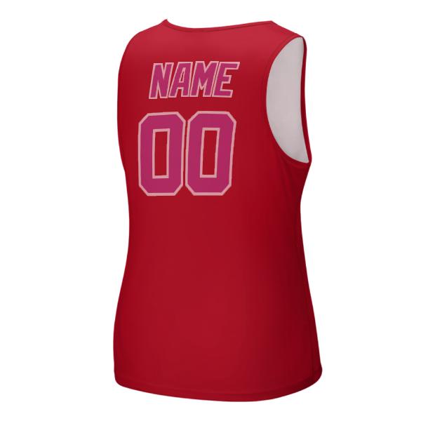 Maßgeschneidertes Rot Rosarot Herren Tanktop