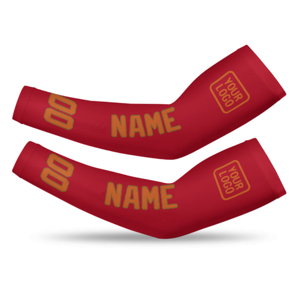 Maßgeschneidertes Rot Orange Armschutz