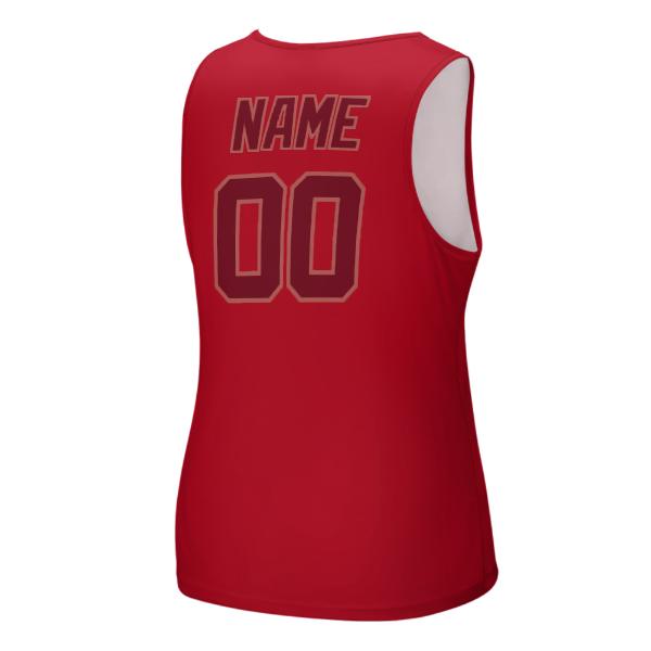Maßgeschneidertes Rot Karmesinrot Herren Tanktop