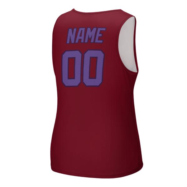 Maßgeschneidertes Karmesinrot Lavendel Herren Tanktop