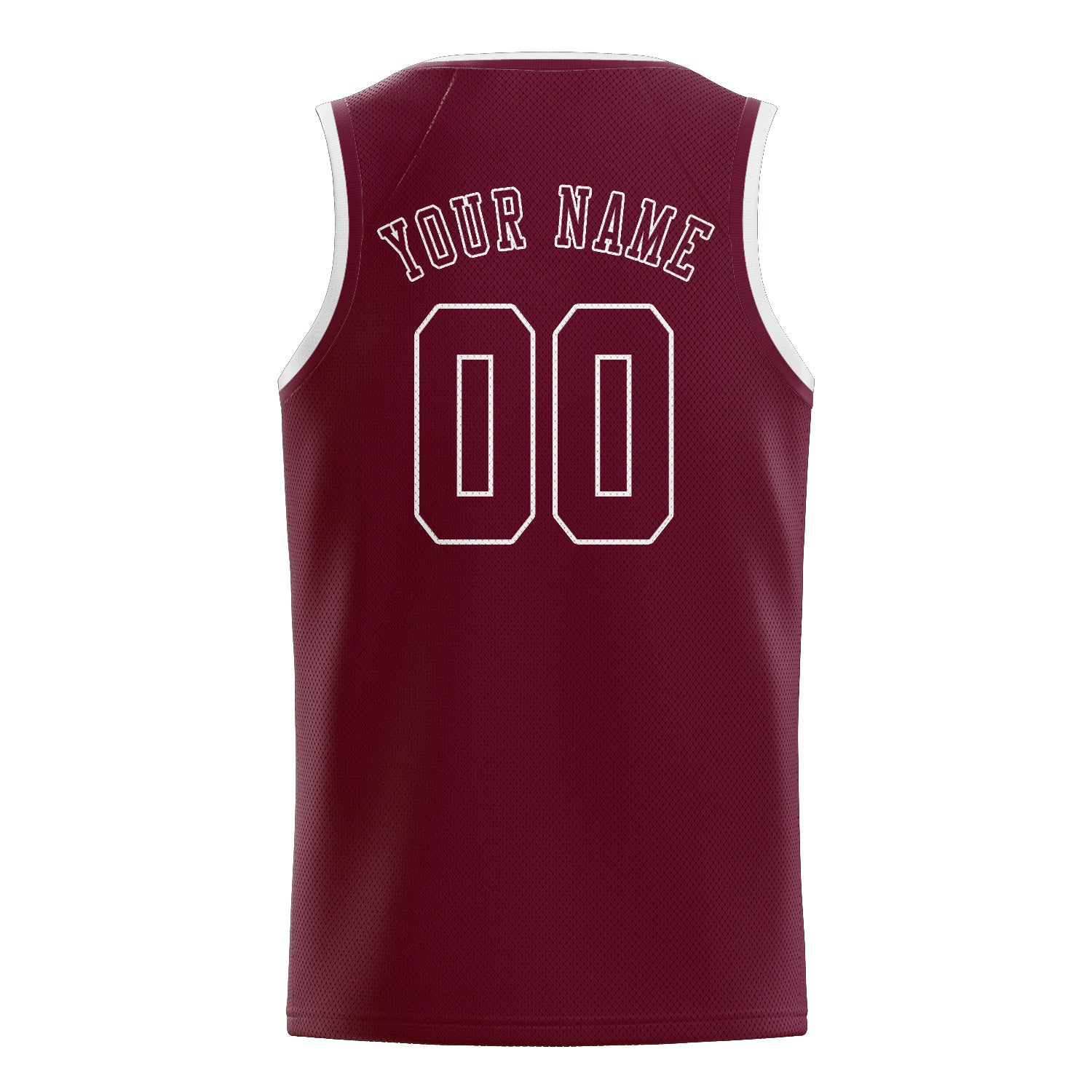 Benutzerdefiniertes Professionelles Karmesinrot Karmesinrot Basketballtrikot