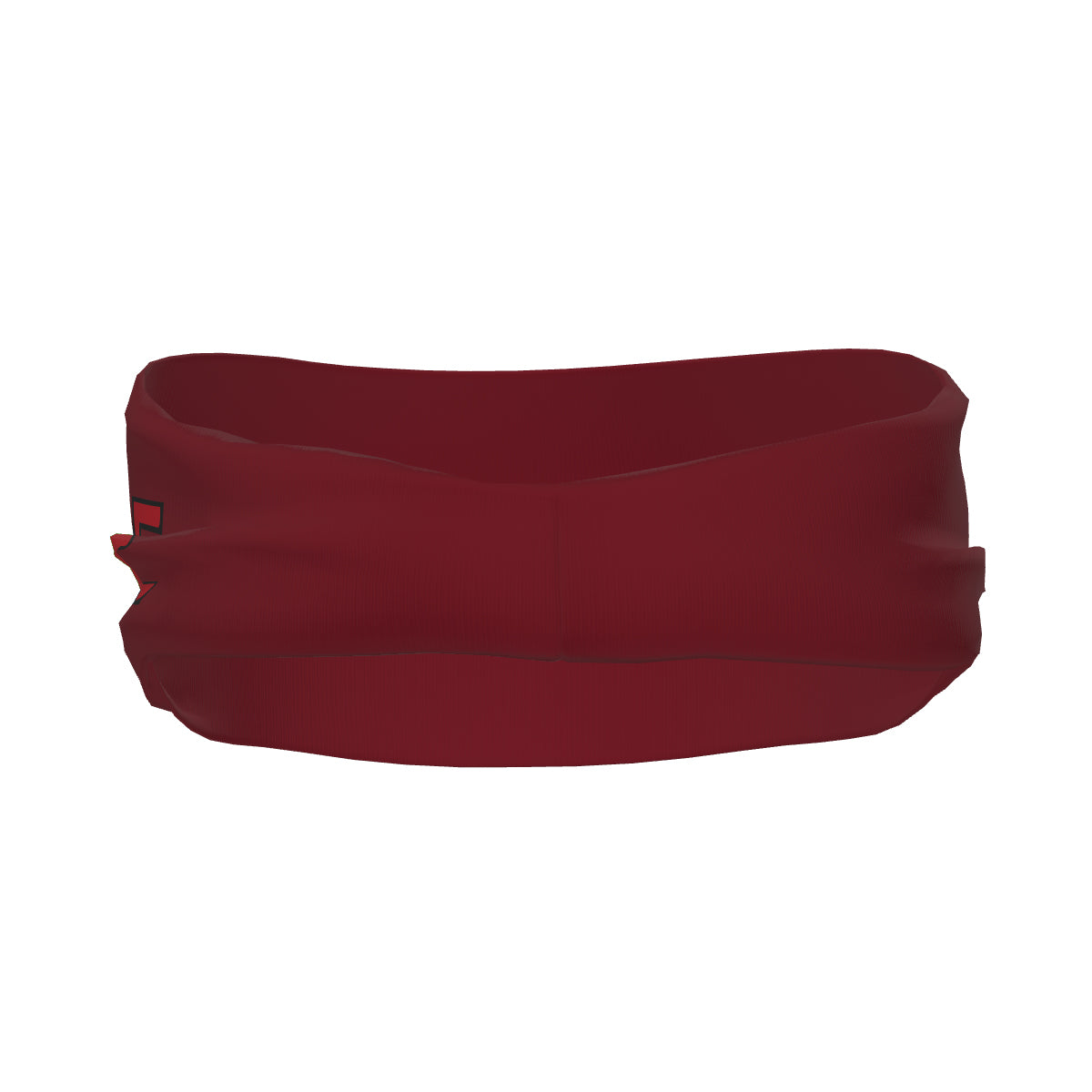 Maßgeschneidertes Karmesinrot Rot Sport Stirnband