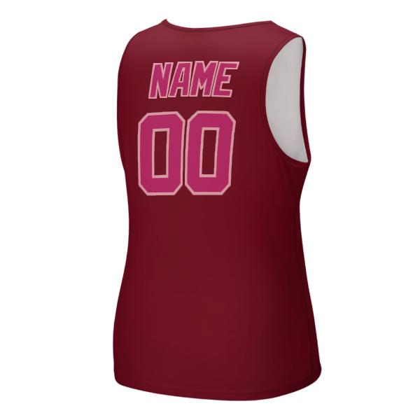 Maßgeschneidertes Karmesinrot Rosarot Herren Tanktop