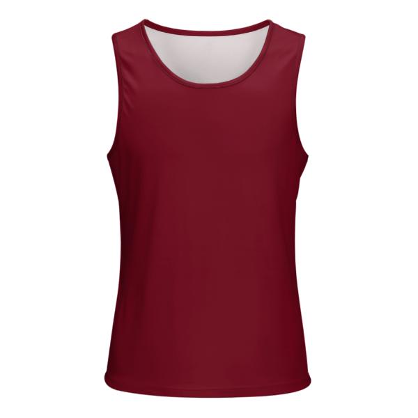 Maßgeschneidertes Karmesinrot Karmesinrot Herren Tanktop