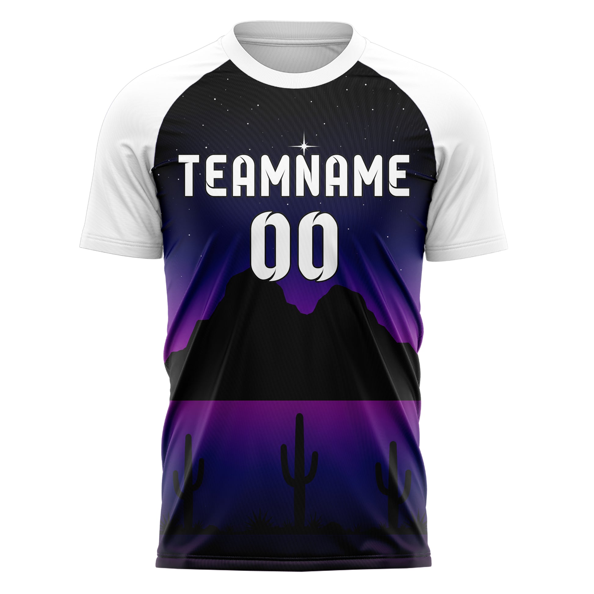 Schwarz Camelback Mountain Skyline Design 15-0328 individuelles Fußballtrikot front