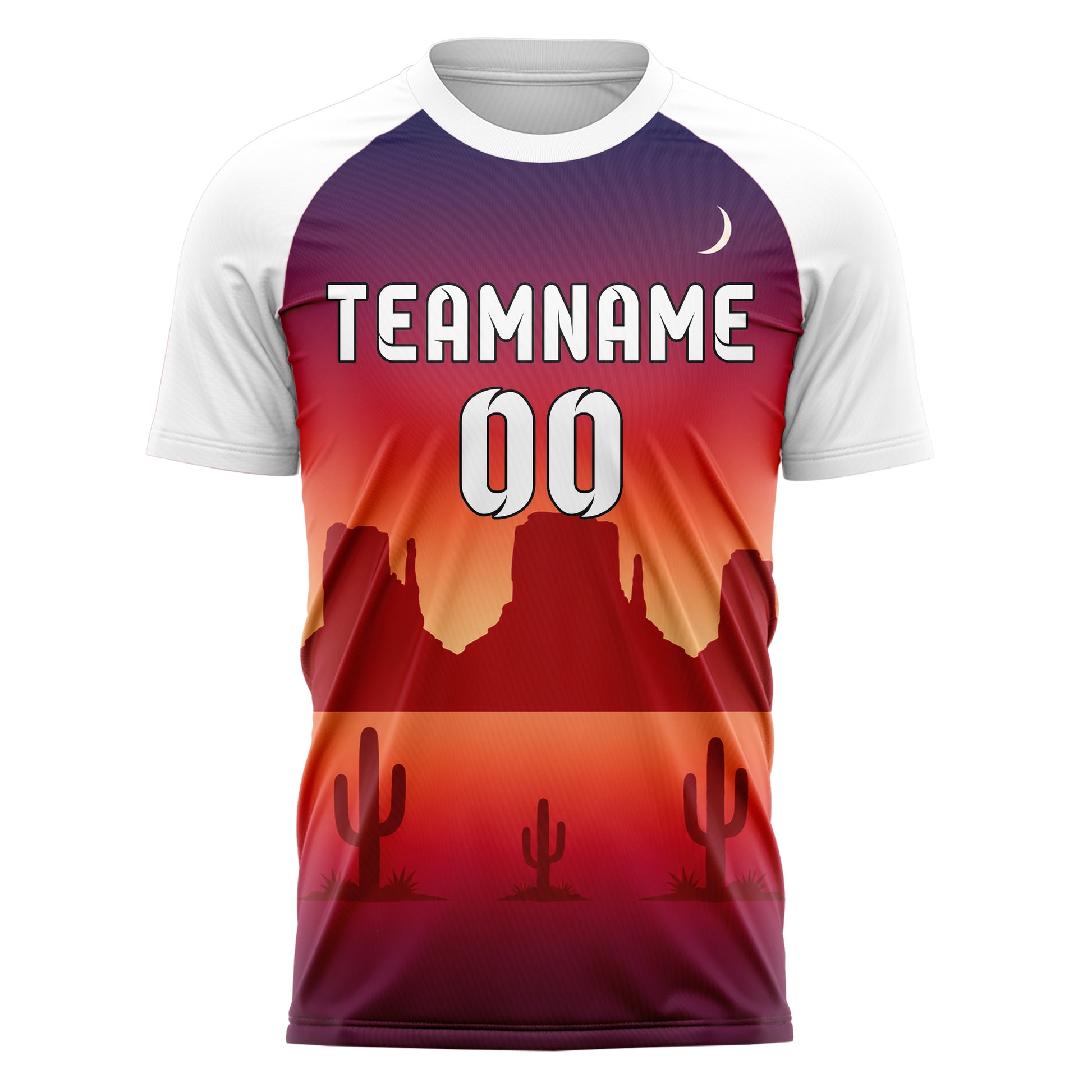 Rot Washington Monument Skyline Design 15-0463 individuelles Fußballtrikot front