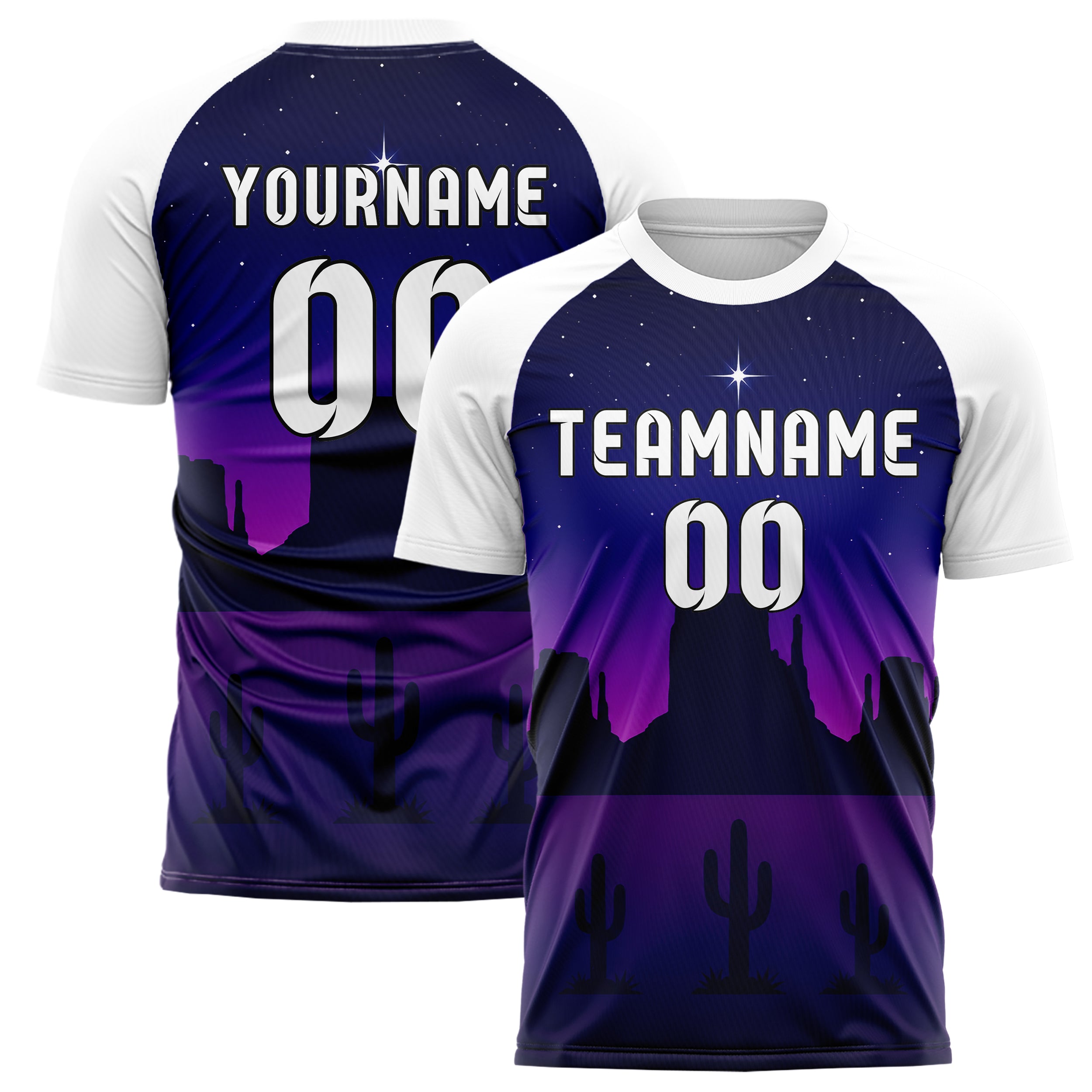 Marineblau Washington Monument Skyline Design 15-0469 individuelles Fußballtrikot main