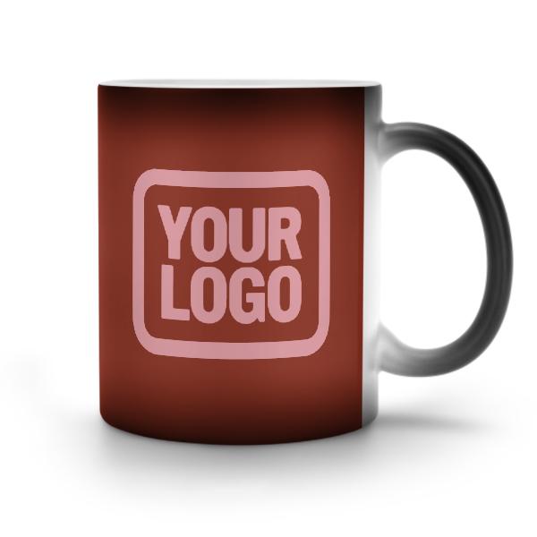 Tazza magica personalizzata rosa corallo