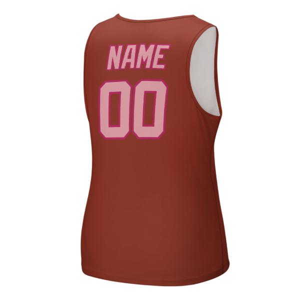 Maßgeschneidertes Korallenrot Rosa Herren Tanktop