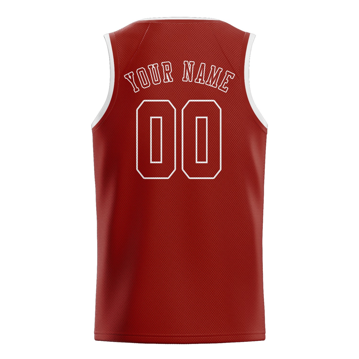 Benutzerdefiniertes Professionelles Korallenrot Korallenrot Basketballtrikot