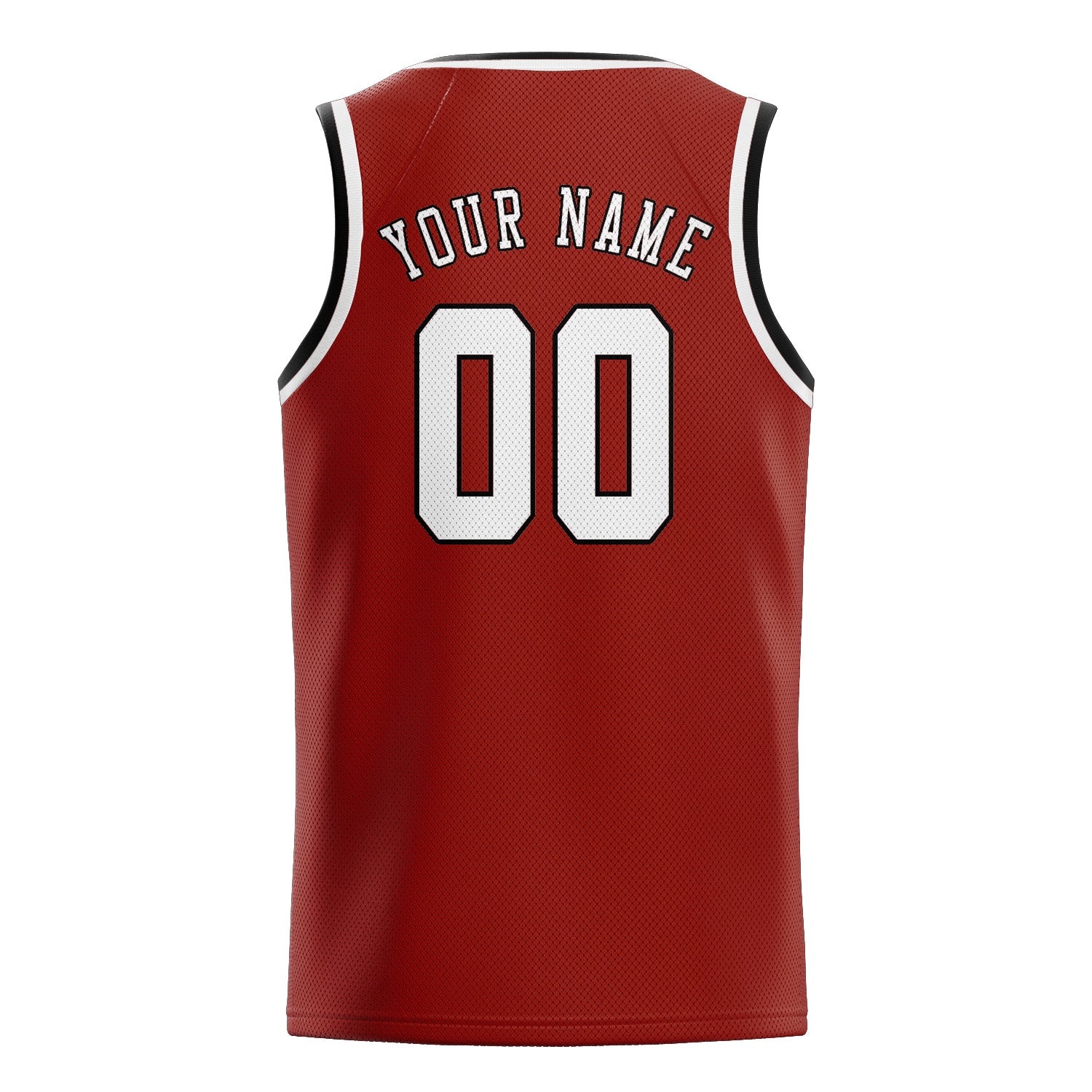 Benutzerdefiniertes Professionelles Korallenrot Weiß Basketballtrikot