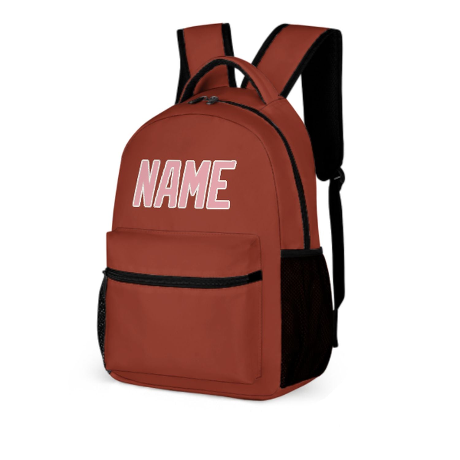 Maßgeschneidertes Korallenrot Rosa Kinderrucksack
