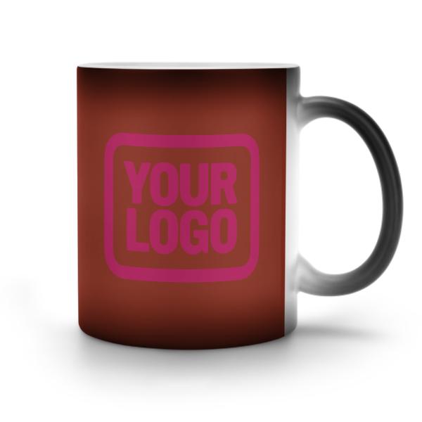 Tazza magica personalizzata rosa corallo