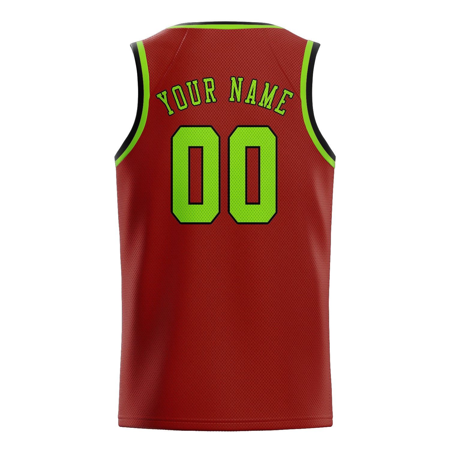 Benutzerdefiniertes Professionelles Korallenrot Smaragdgrün Basketballtrikot